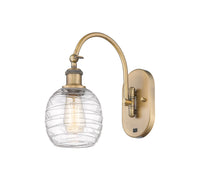 Ballston Sconce Cast Brass Steel 13 Inch