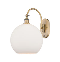 Ballston Sconce Cast Brass Glass Steel
