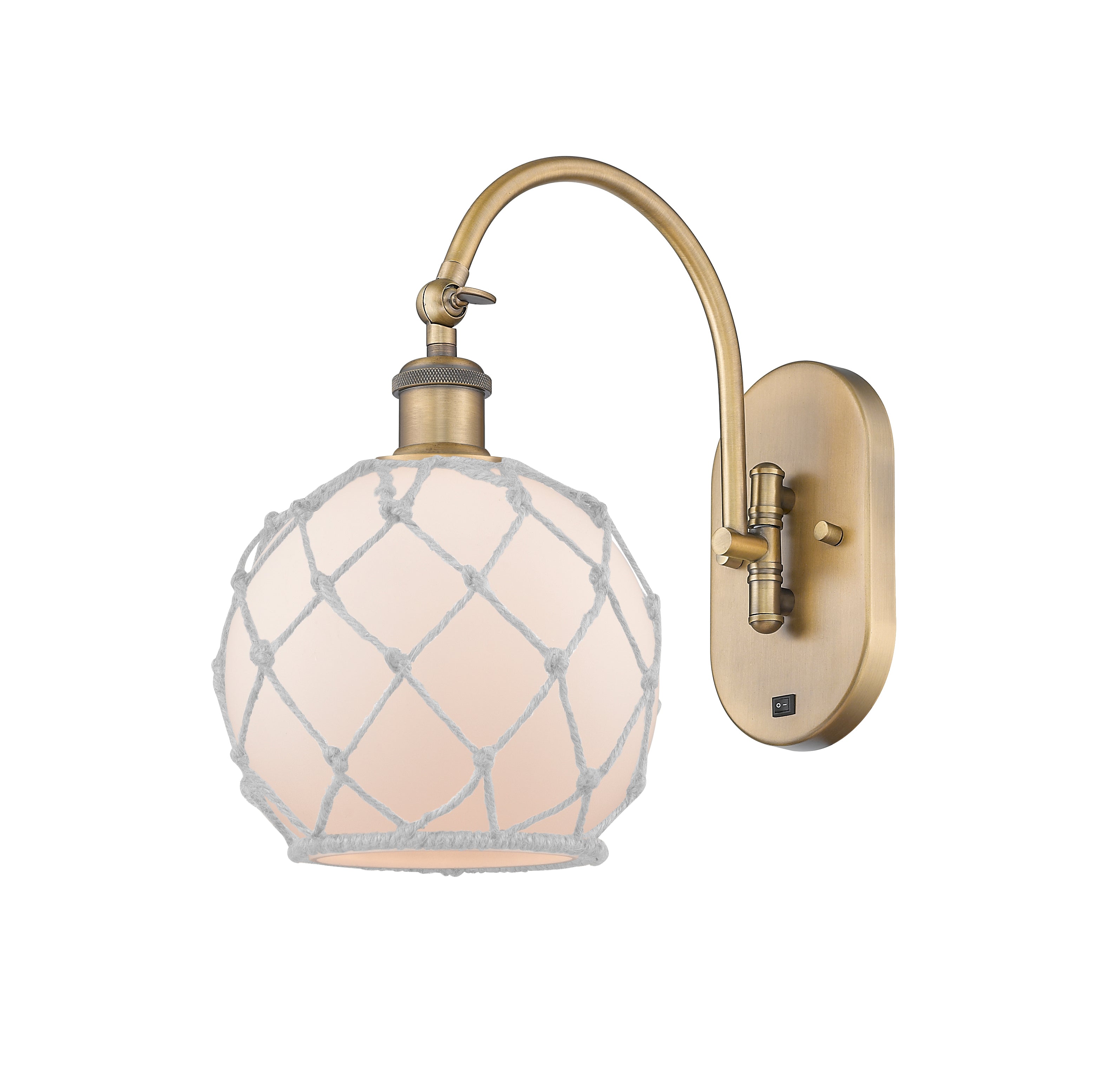 Ballston Sconce Steel Glass 14 Inch