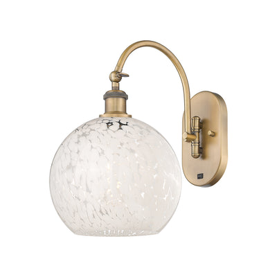 Ballston Sconce Cast Brass Glass 14 Inch