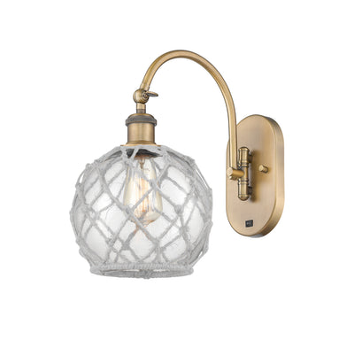 Ballston Sconce Steel Glass 14 Inch