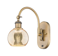 Ballston Sconce Cast Brass Steel Glass