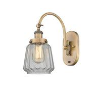 Ballston Sconce Cast Brass Glass Steel