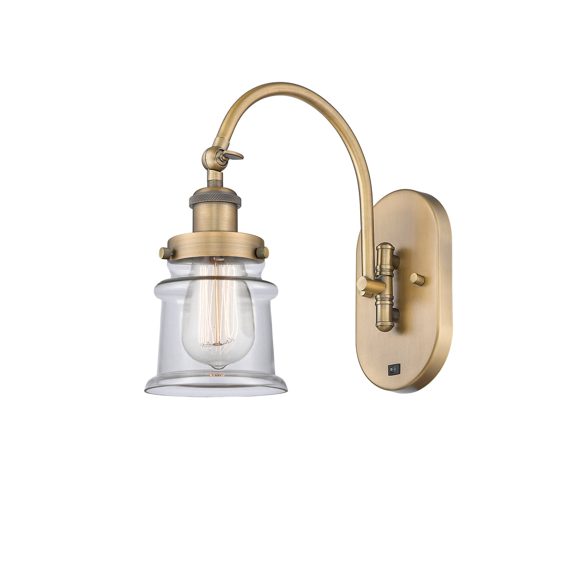 Franklin Restoration Cast Brass Swing Arm