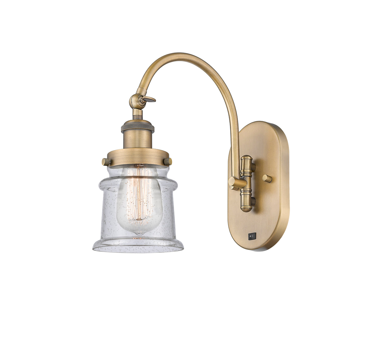 Franklin Restoration Swing Arm Cast Brass