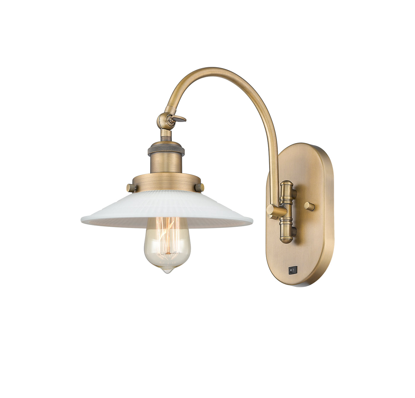 Franklin Restoration Swing Arm Brass