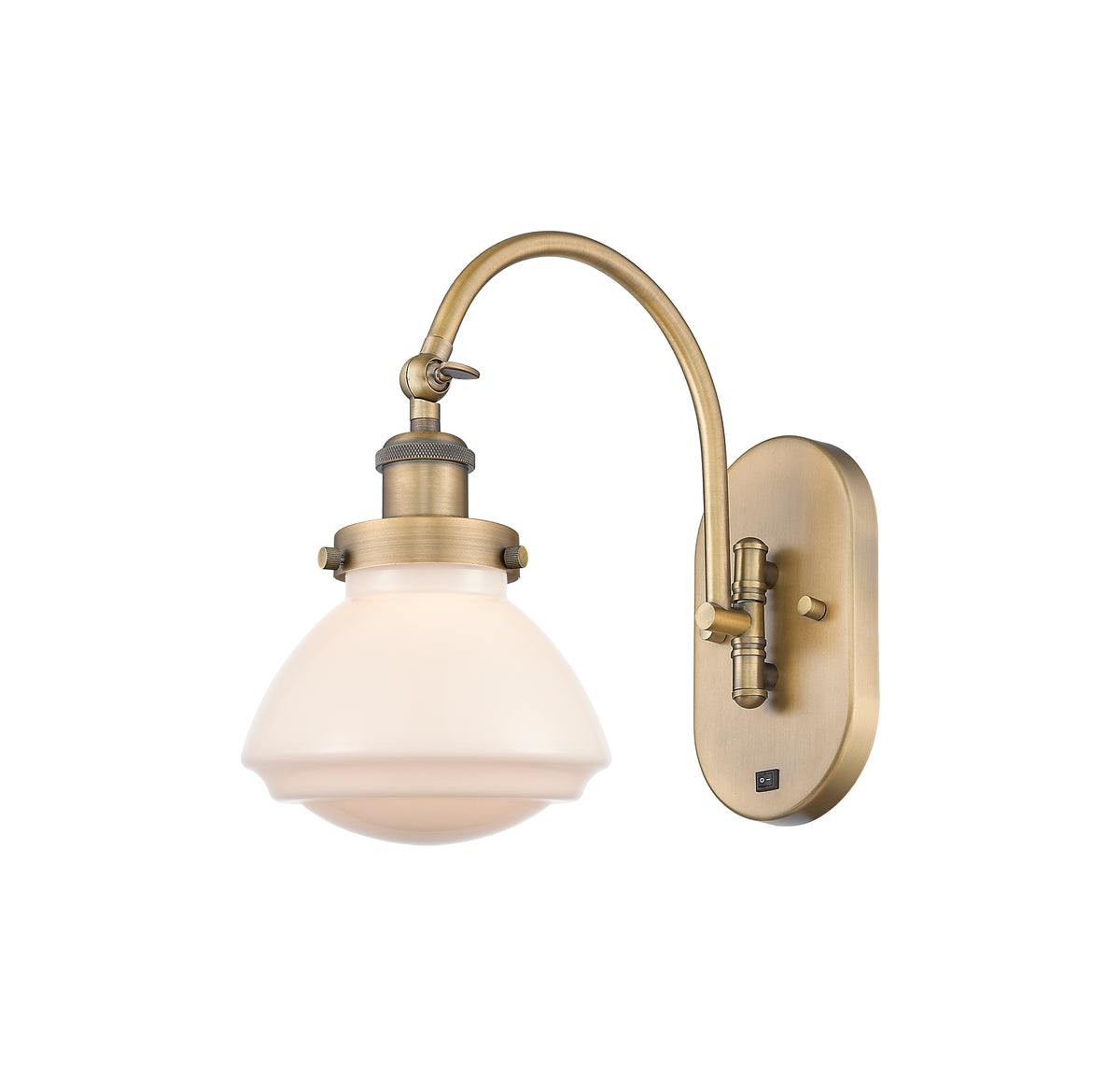 Franklin Restoration Swing Arm Cast Brass