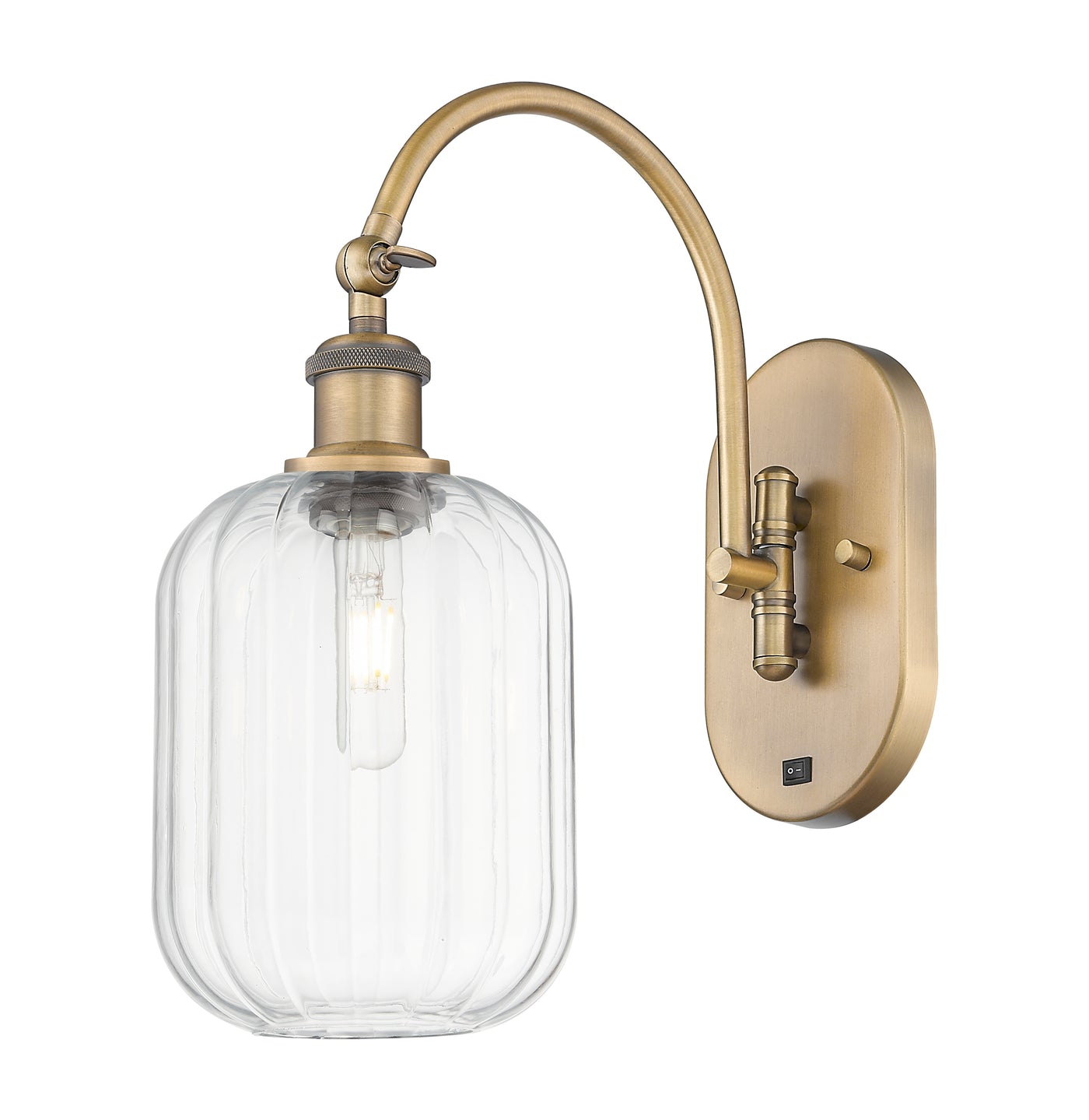 Ballston Sconce Cast Brass 14.75 Inch