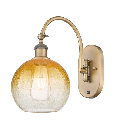 Ballston Sconce Cast Brass Glass 16 Inch