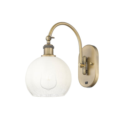 Ballston Sconce Cast Brass Glass 16 Inch