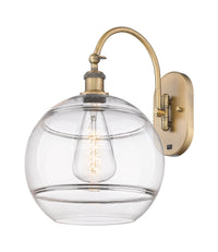 Ballston Sconce Cast Brass Glass Steel