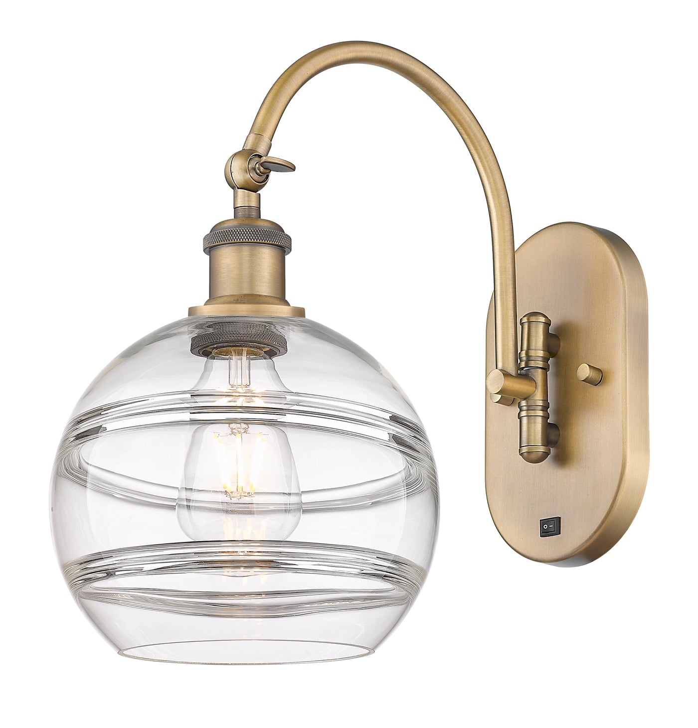 Ballston Sconce Cast Brass 11.875 Inch
