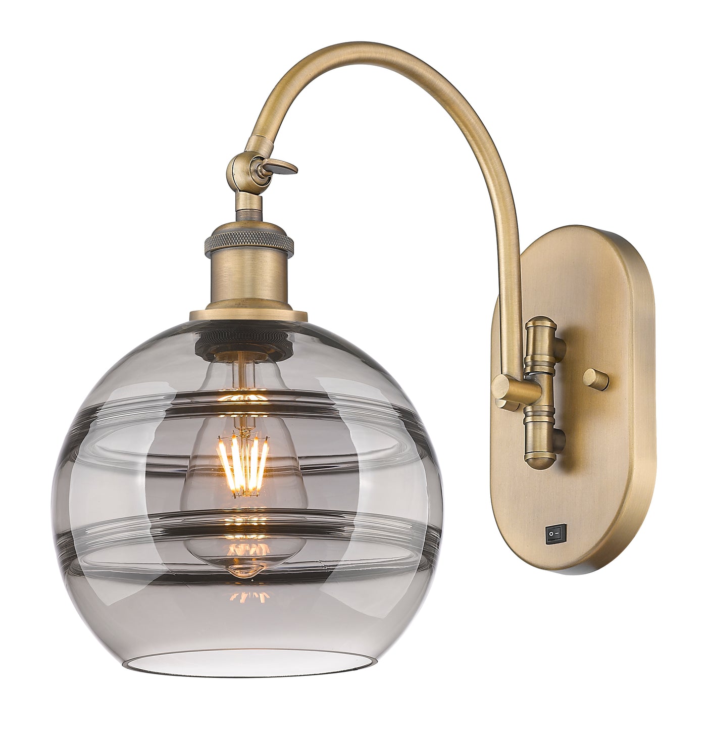 Ballston Sconce Cast Brass 11.875 Inch
