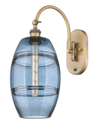 Ballston Sconce Cast Brass Steel Glass