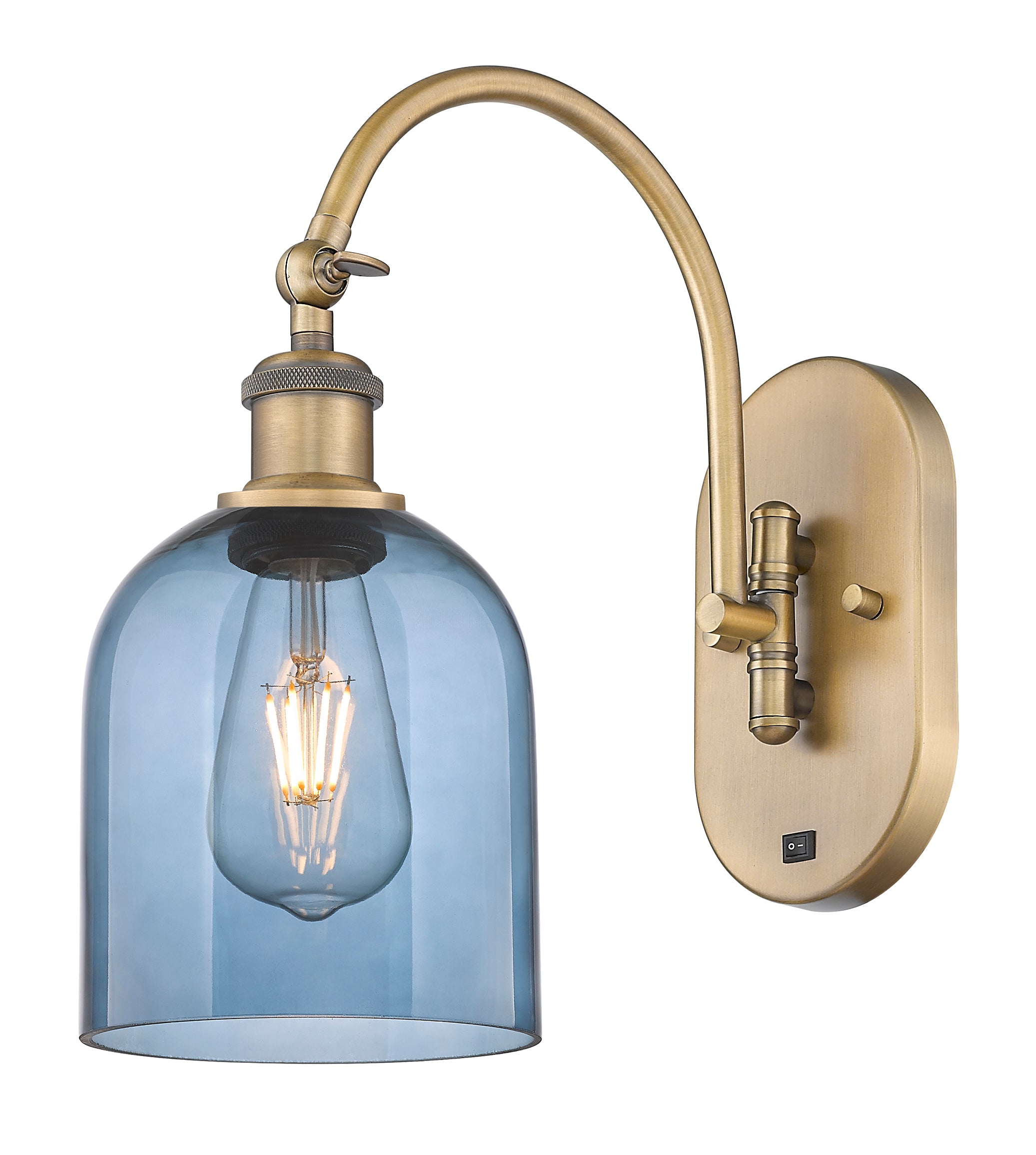 Ballston Sconce Cast Brass Finish