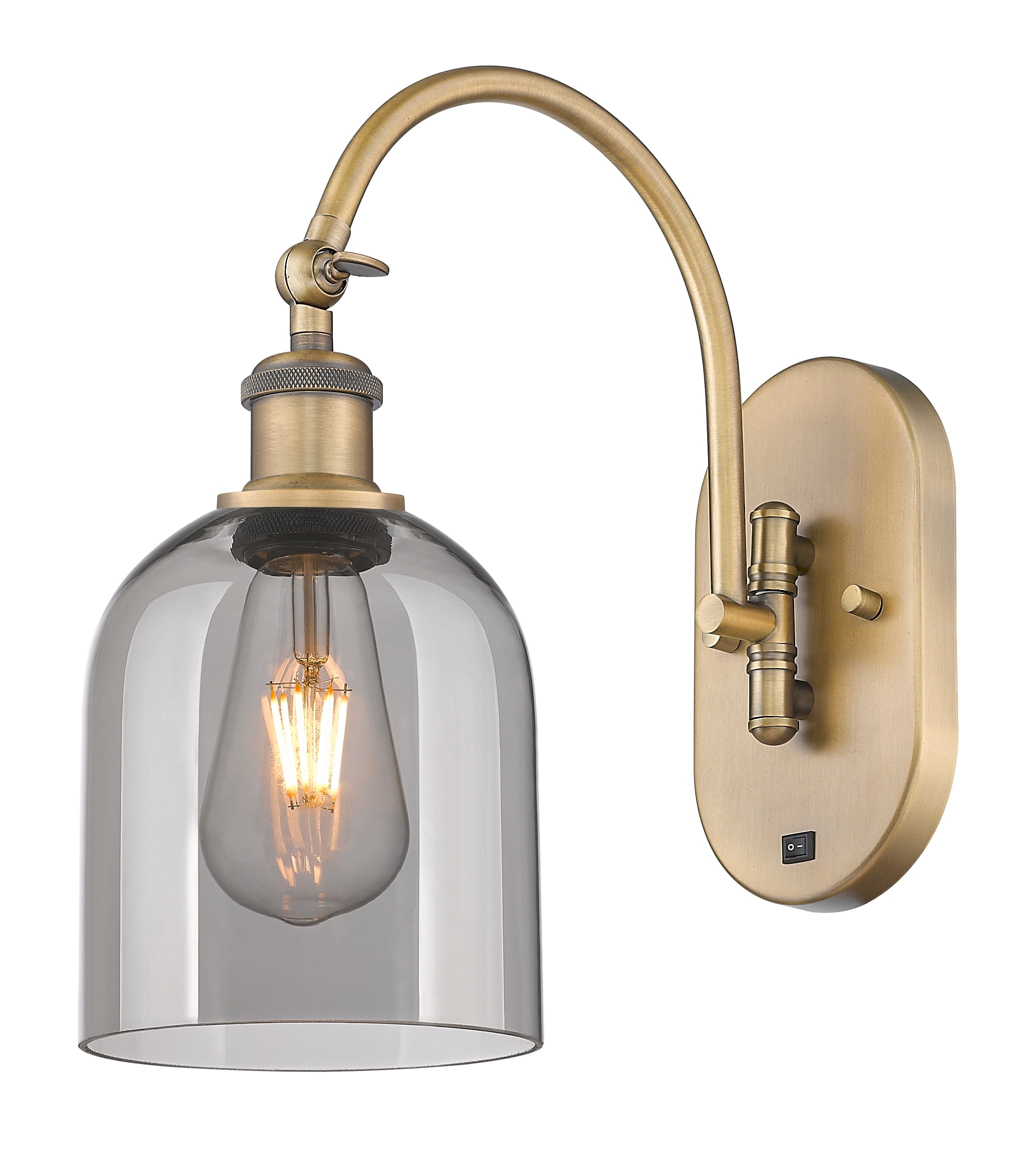 Ballston Sconce Cast Brass Finish