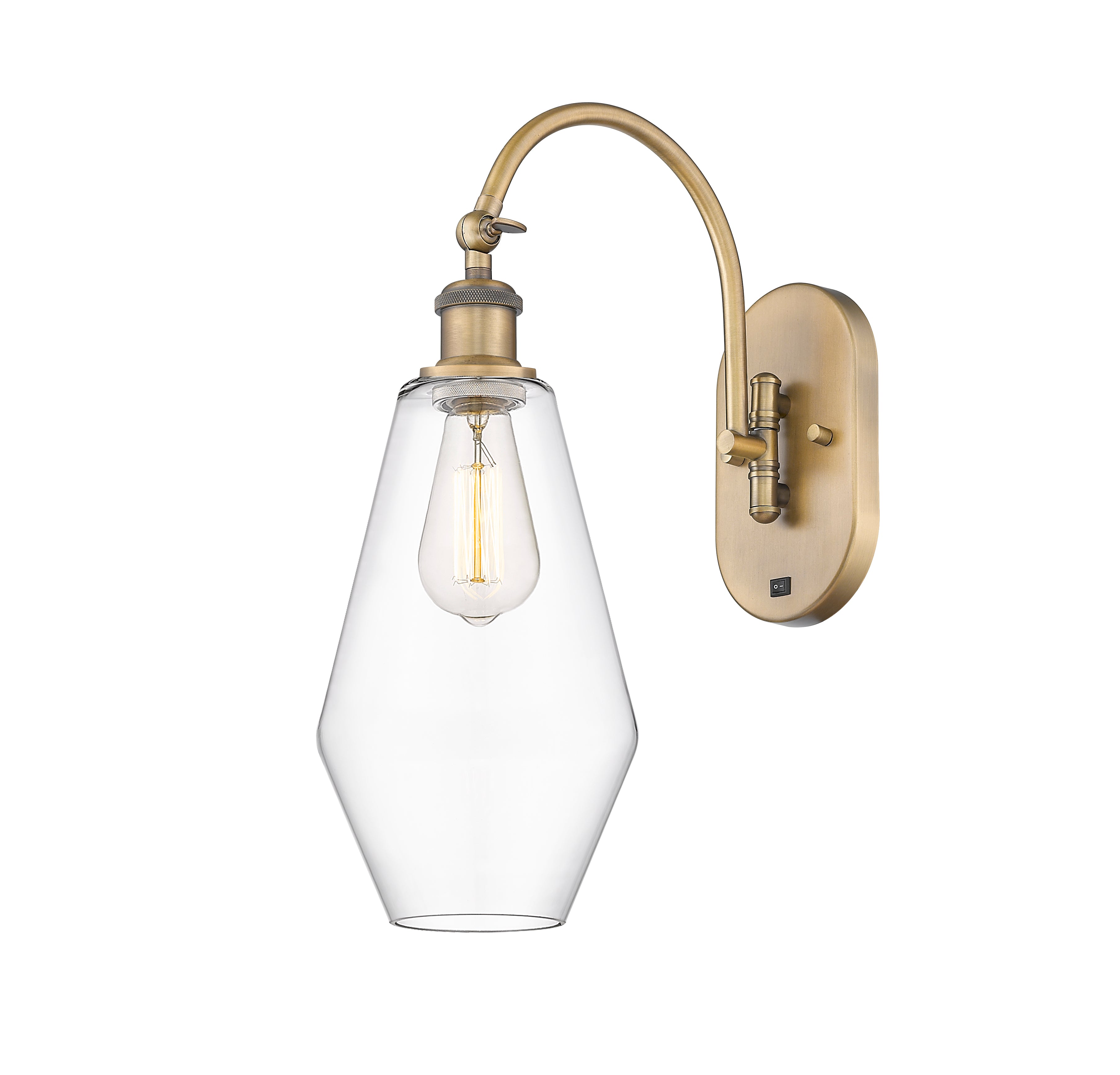 Ballston Sconce Cast Brass 6 Inch Width
