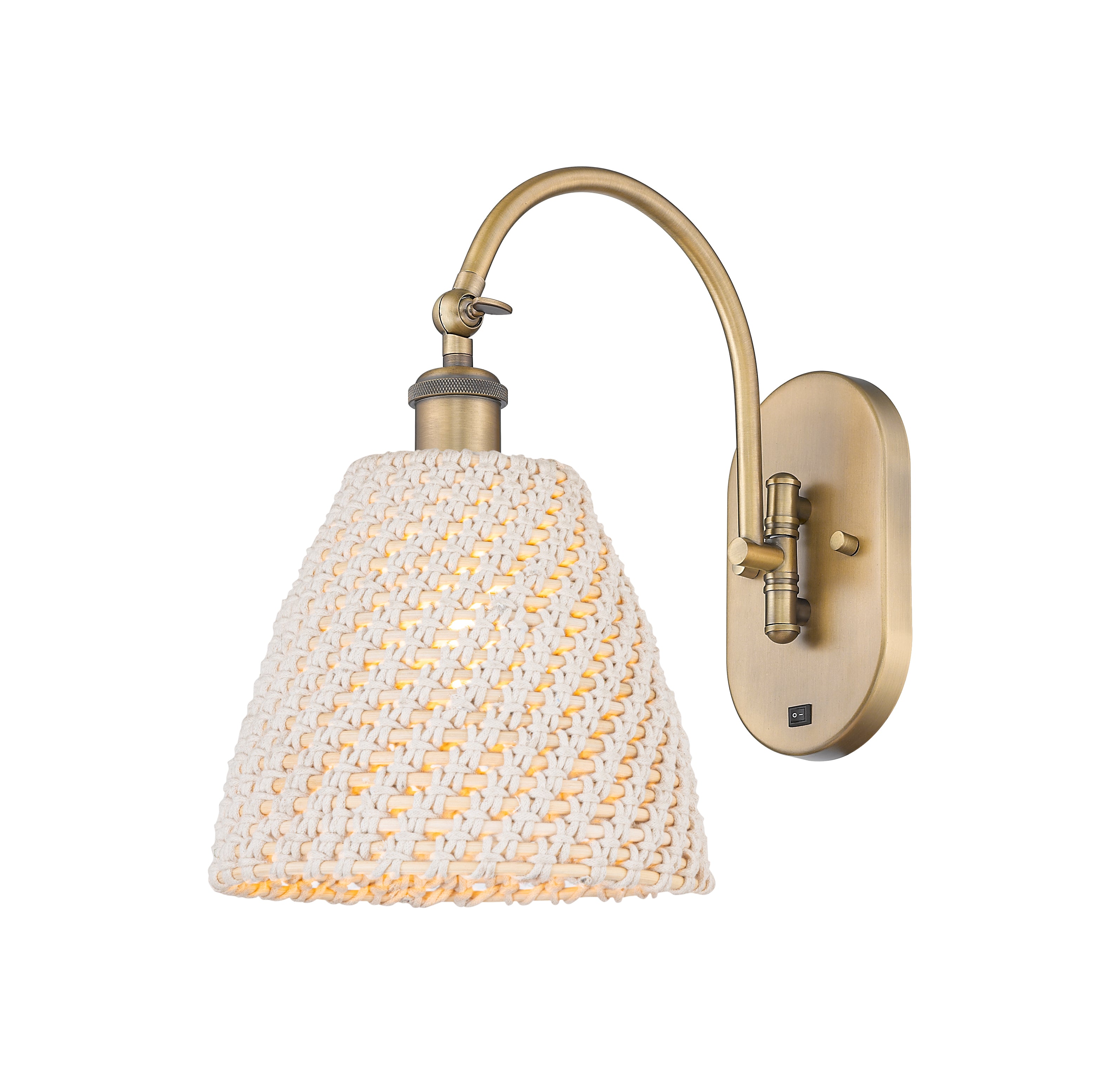 Ballston Sconce Cast Brass 13.5 Inch Height