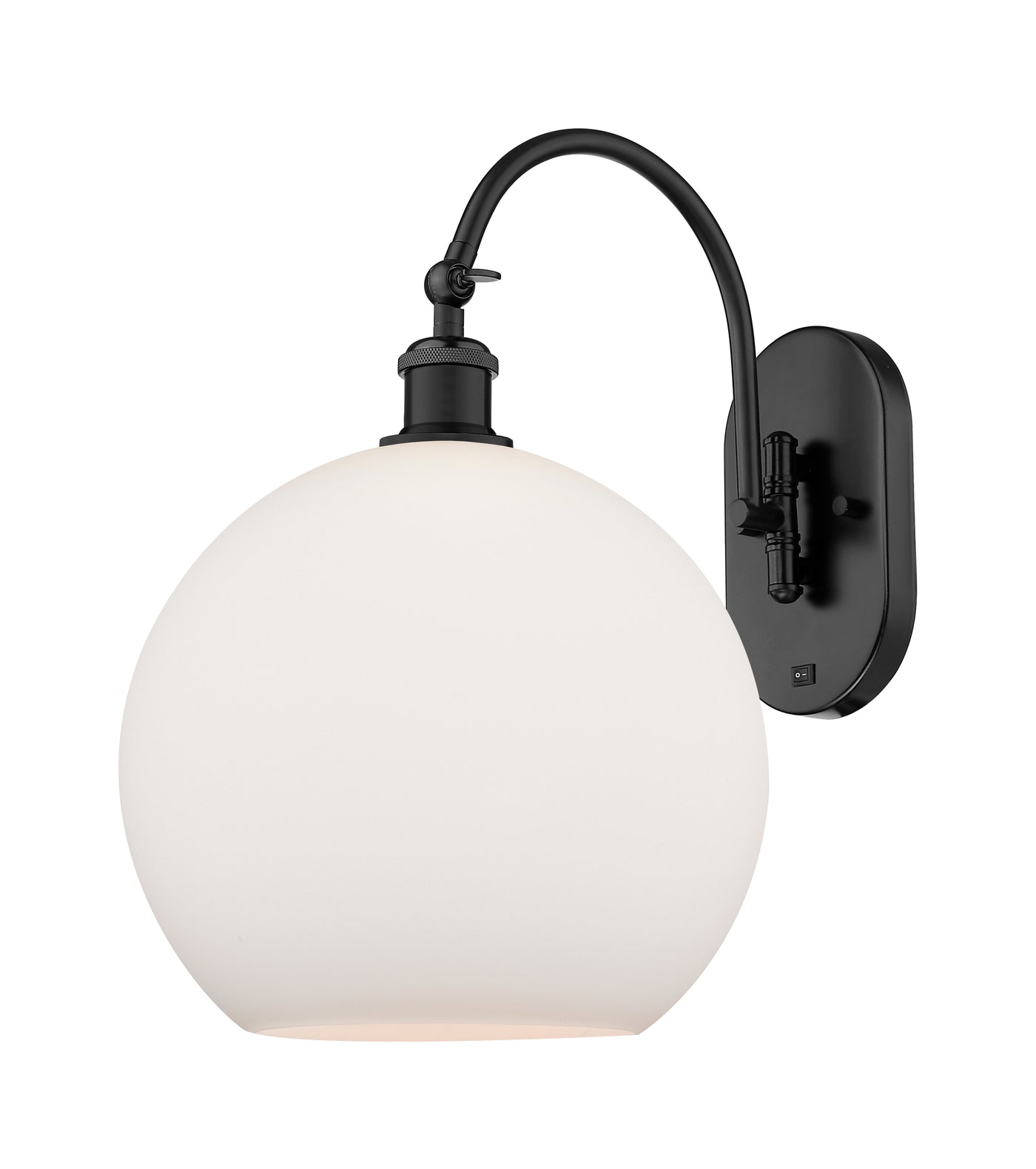 Ballston Sconce Cast Brass Glass Steel