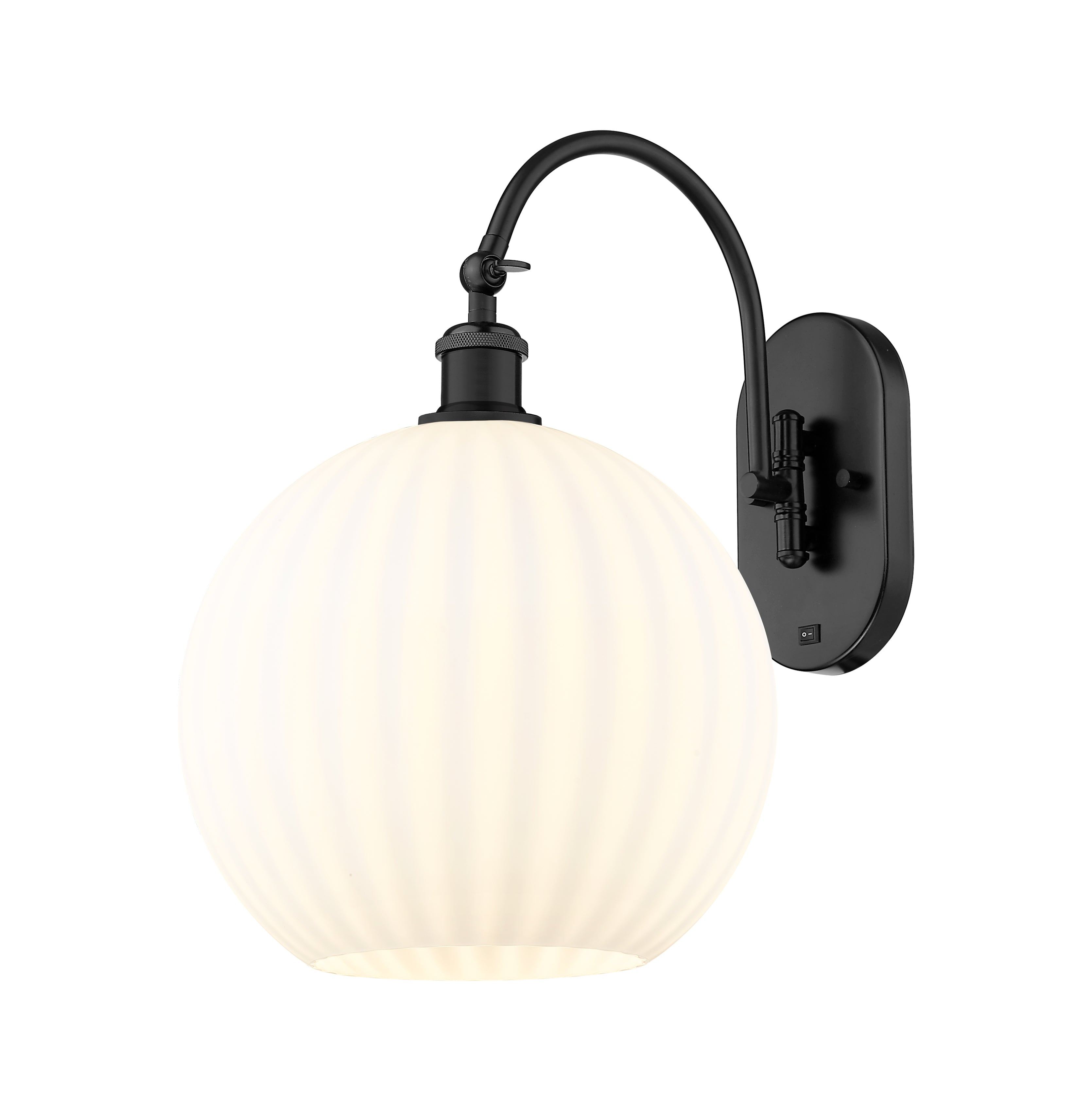 Ballston Sconce Cast Brass Glass Steel