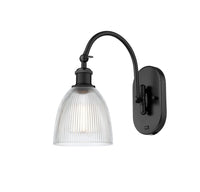 Ballston Sconce Cast Brass Steel Glass