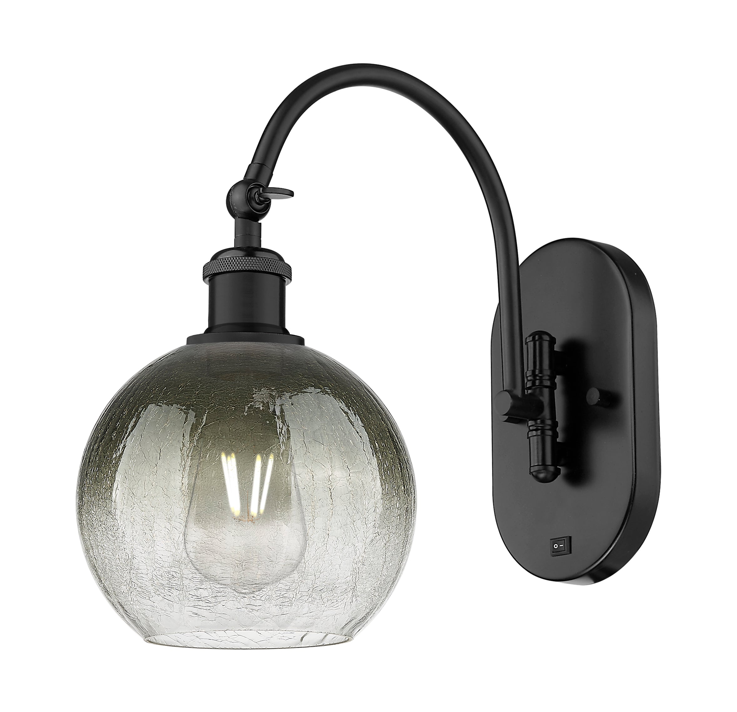 Ballston Sconce Cast Brass Glass 16 Inch
