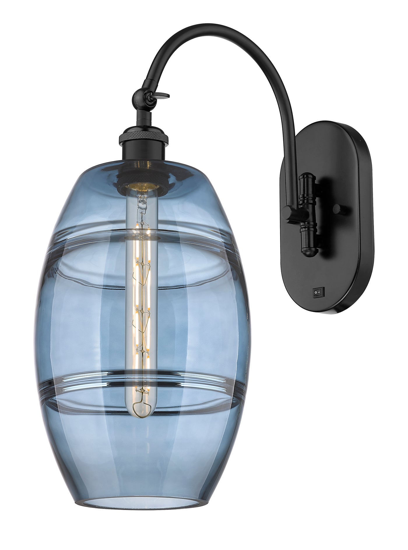 Ballston Sconce Cast Brass Steel Glass