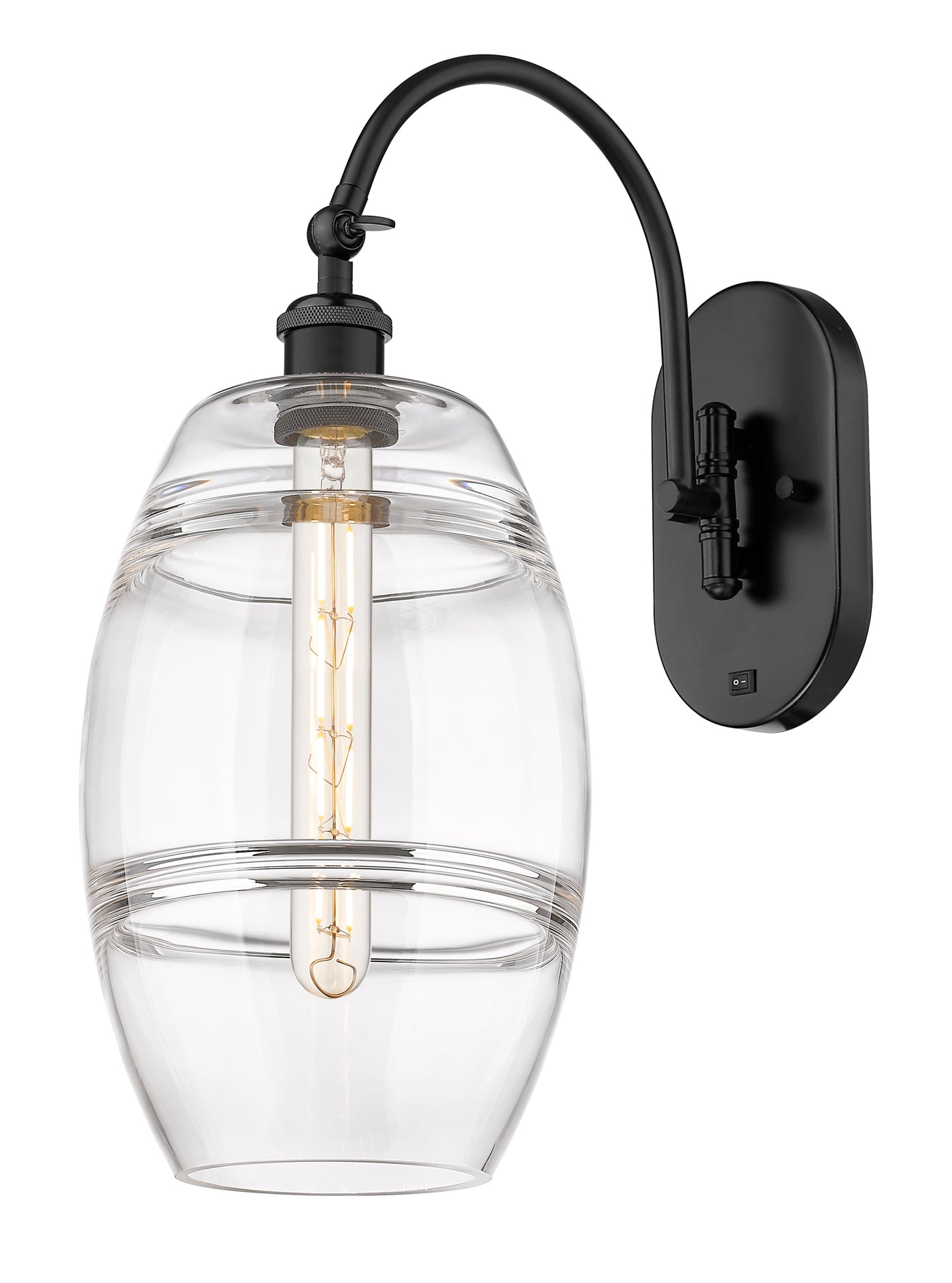 Ballston Sconce Cast Brass Steel Glass