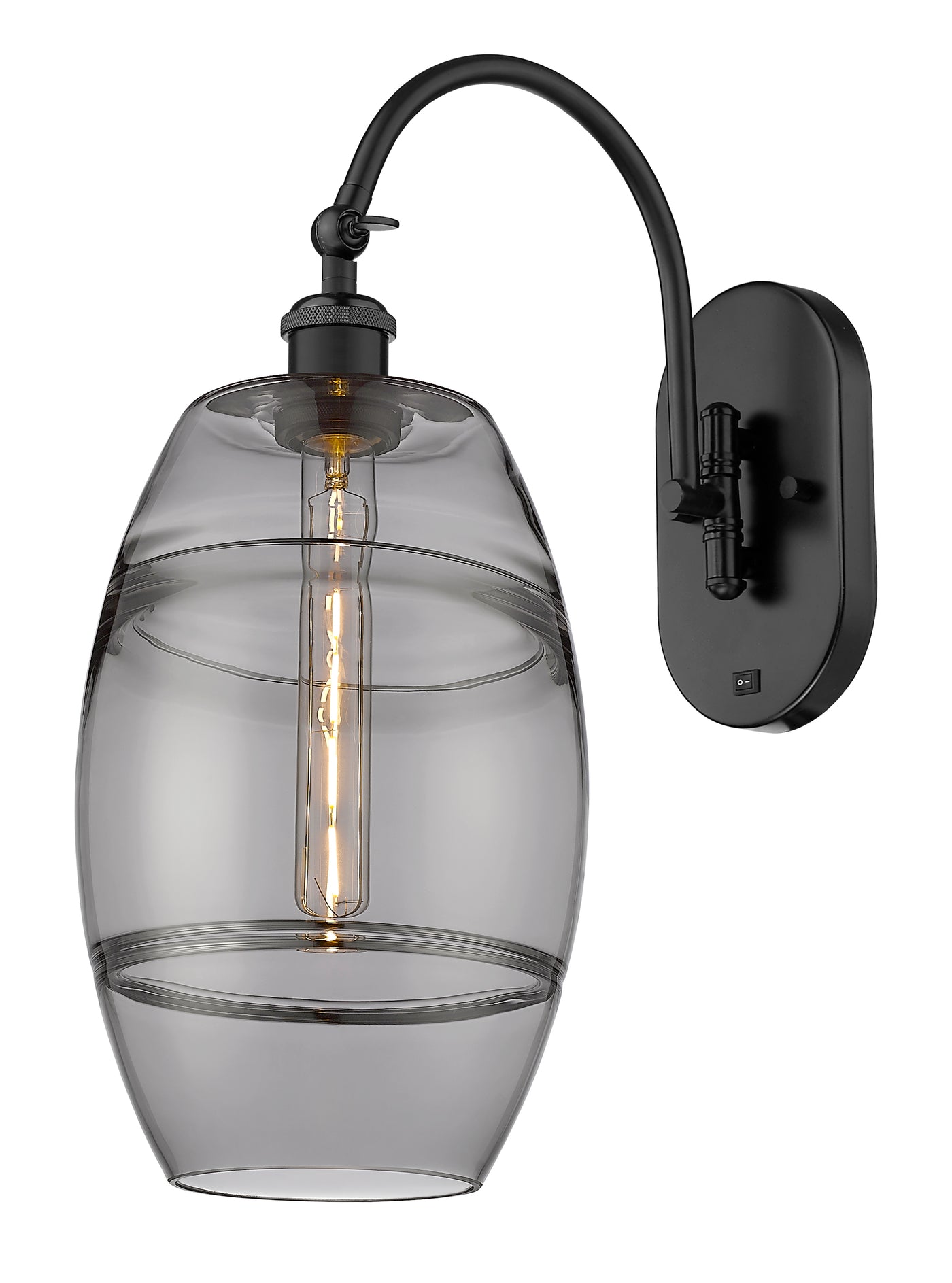 Ballston Sconce Cast Brass Steel Glass