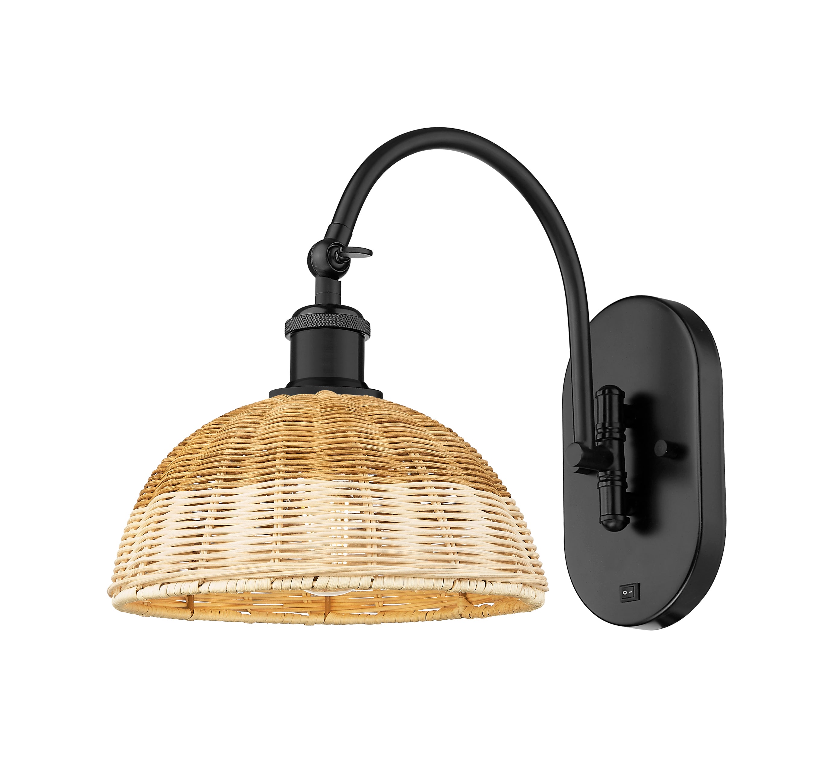 Ballston Sconce Cast Brass Steel Glass