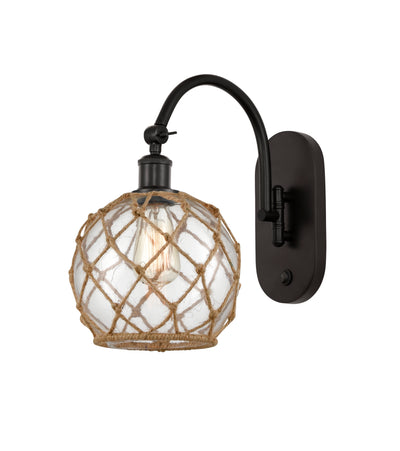 Ballston Sconce Steel Glass 14 Inch