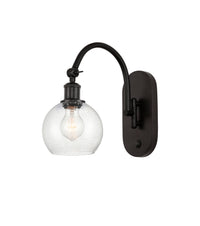 Ballston Sconce Cast Brass Steel Glass