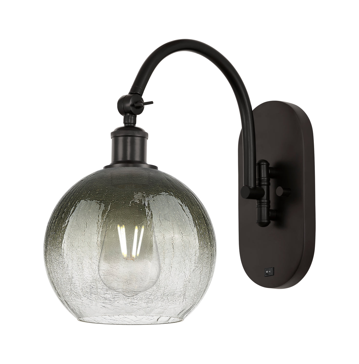 Ballston Sconce Cast Brass Glass 16 Inch