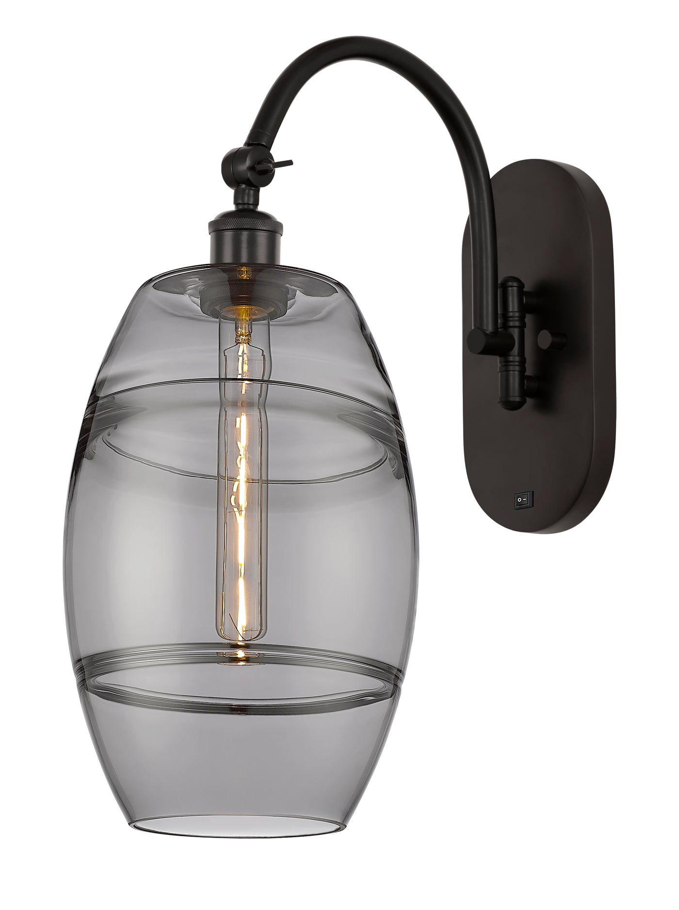 Ballston Sconce Cast Brass Steel Glass