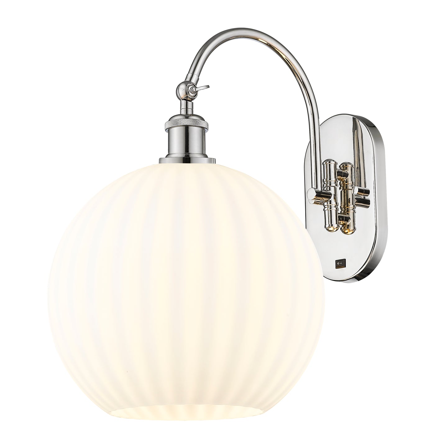 Ballston Sconce Cast Brass Glass Steel