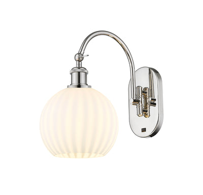 Ballston Sconce Cast Brass Steel Glass