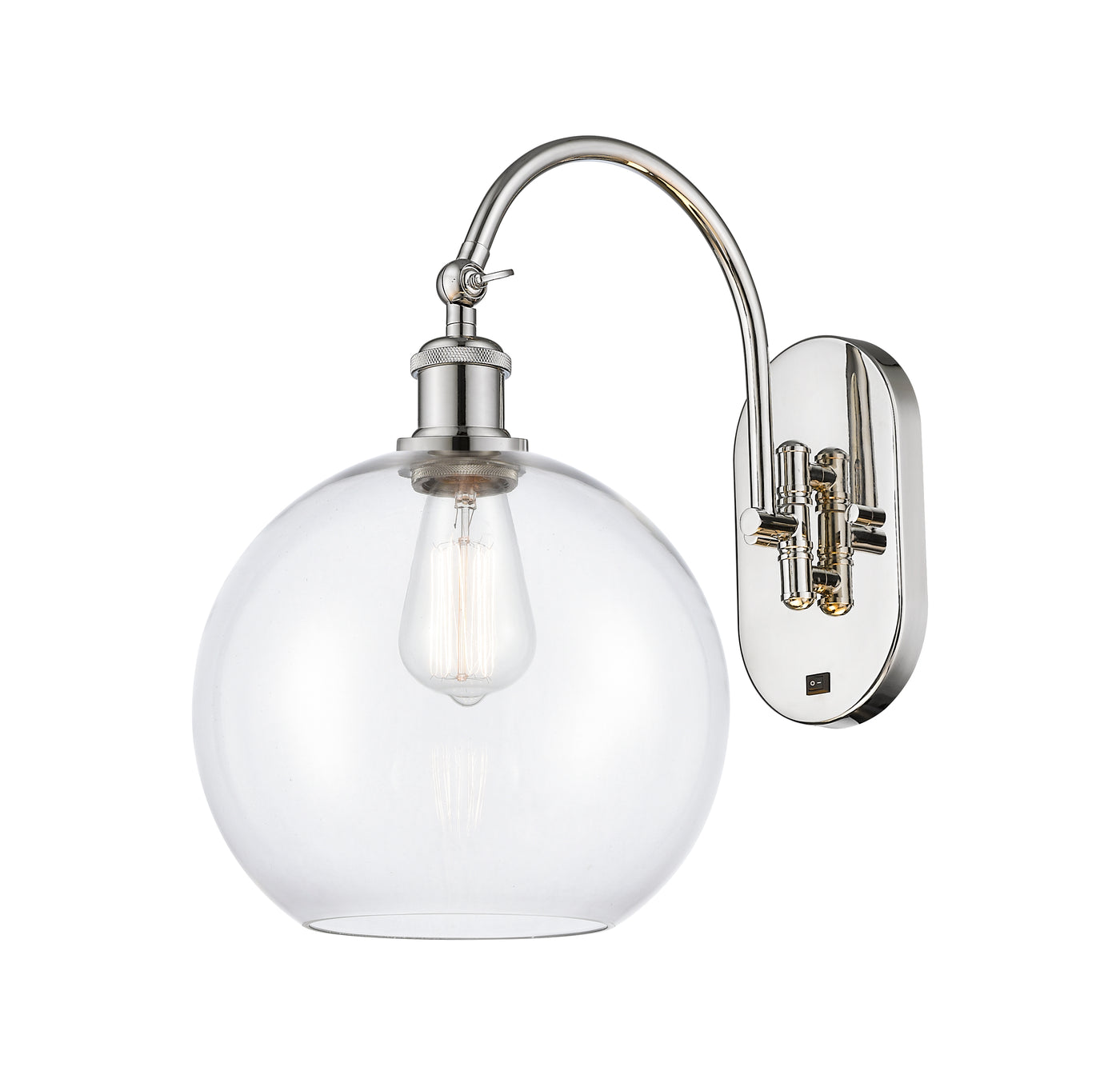 Ballston Sconce Cast Brass 19 Inch