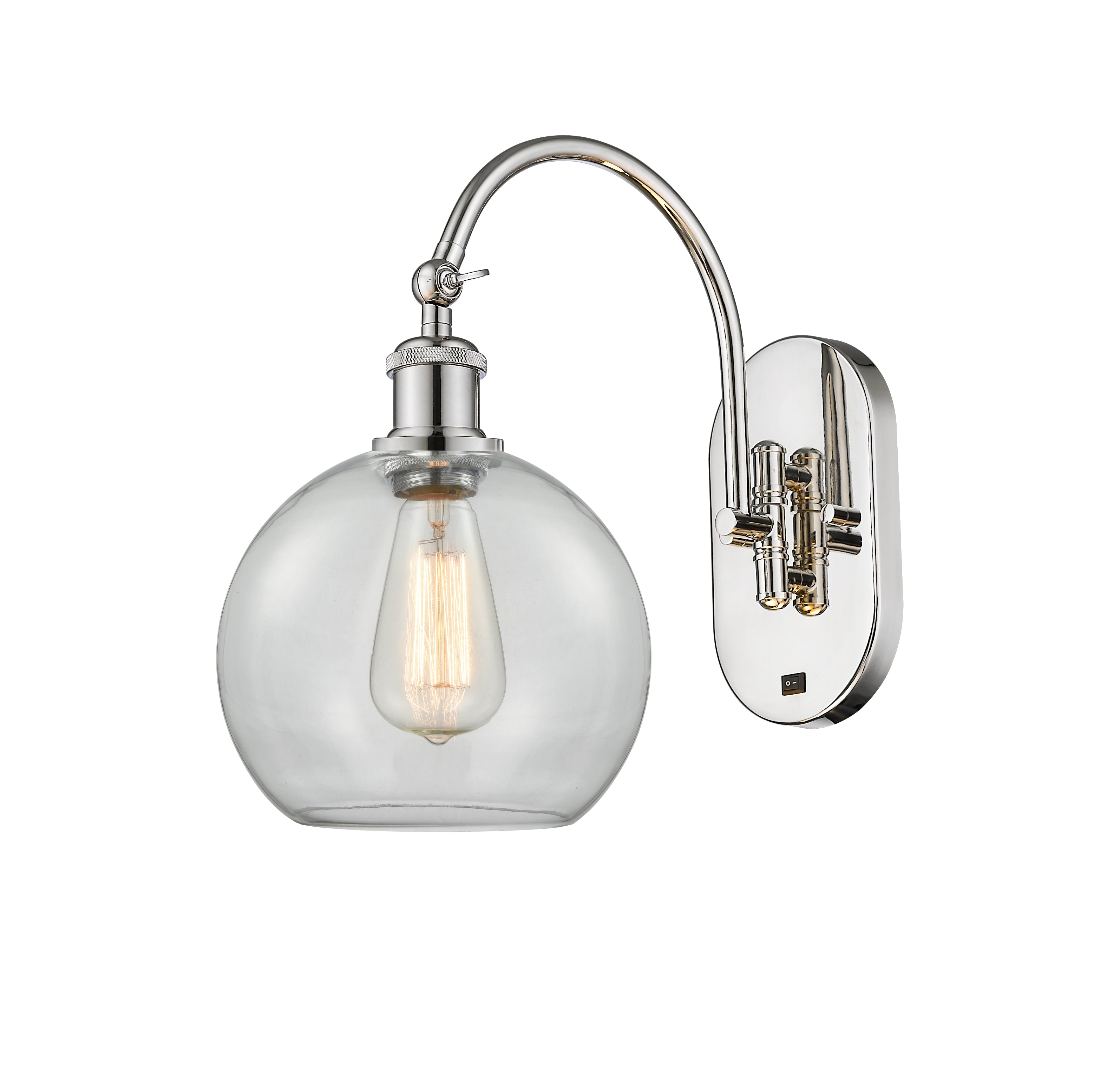 Ballston Sconce Cast Brass Steel Finish