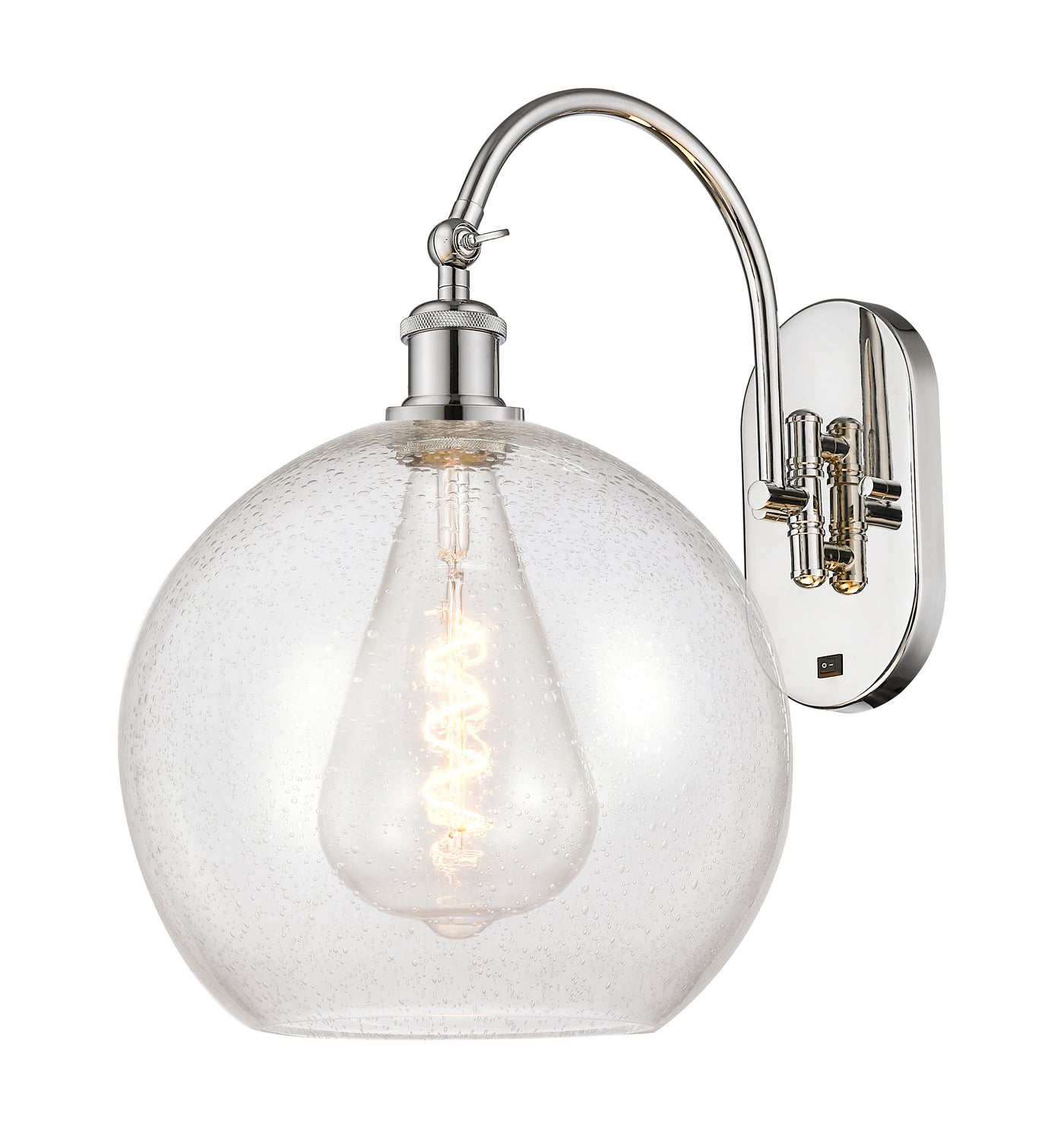 Ballston Sconce Cast Brass Glass Steel
