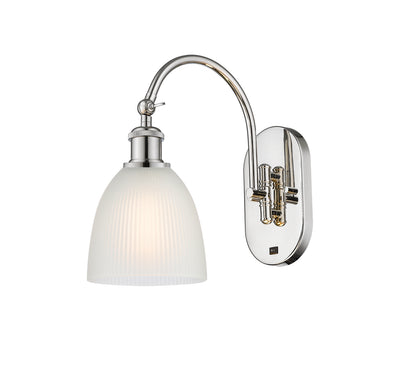 Ballston Sconce Cast Brass Steel Glass