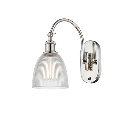 Ballston Sconce Cast Brass Steel Glass