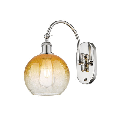 Ballston Sconce Cast Brass Glass 16 Inch