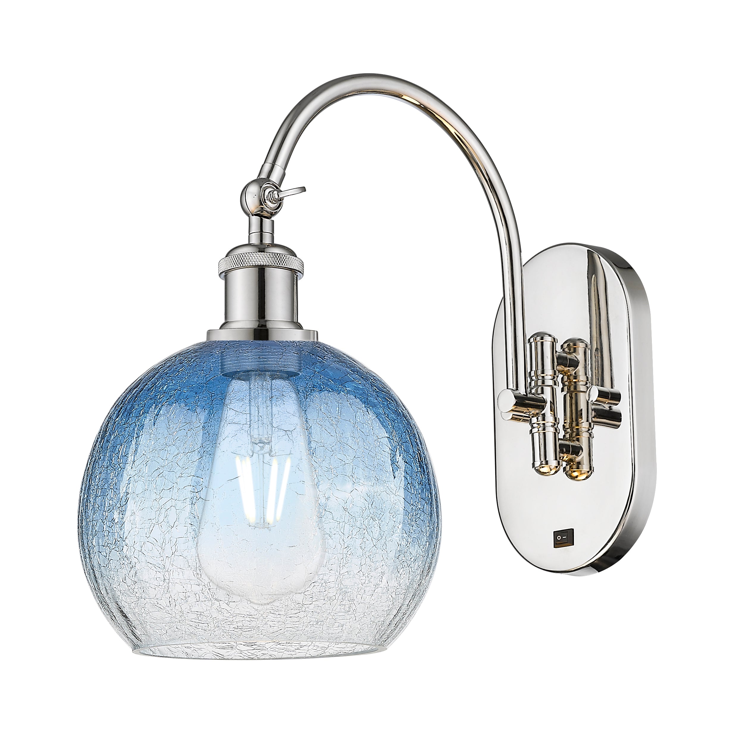 Ballston Sconce Cast Brass Glass 16 Inch