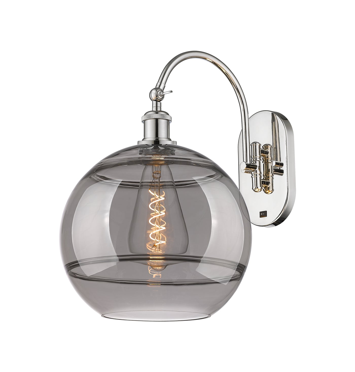 Ballston Sconce Cast Brass Glass Steel