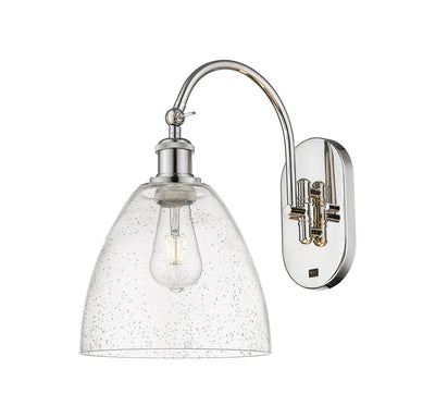 Ballston Sconce Cast Brass Steel Glass