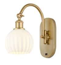 Ballston Sconce Cast Brass Finish 17.5