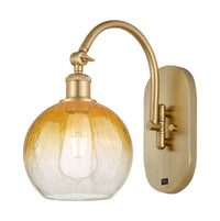 Ballston Sconce Cast Brass Glass 16 Inch