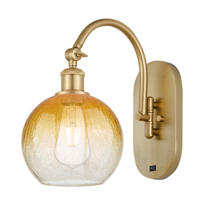 Ballston Sconce Cast Brass Glass 16 Inch