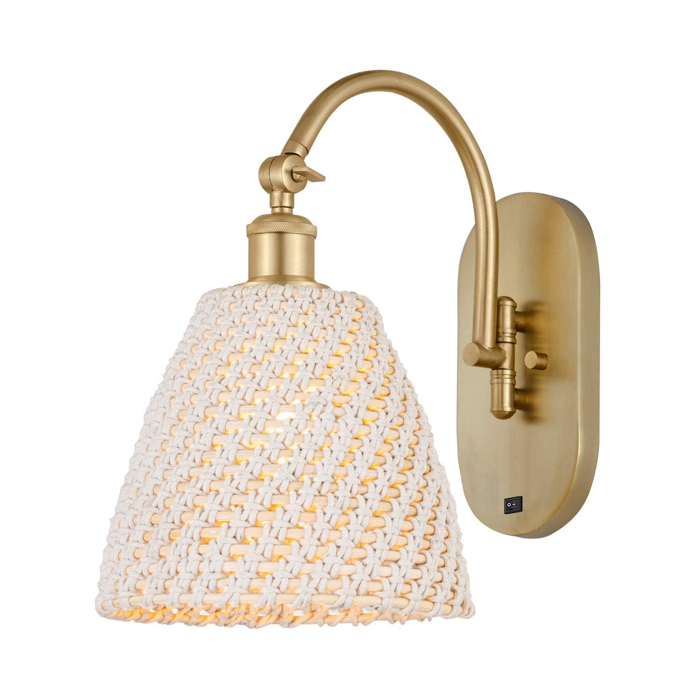 Ballston Sconce Cast Brass 13.5 Inch Height