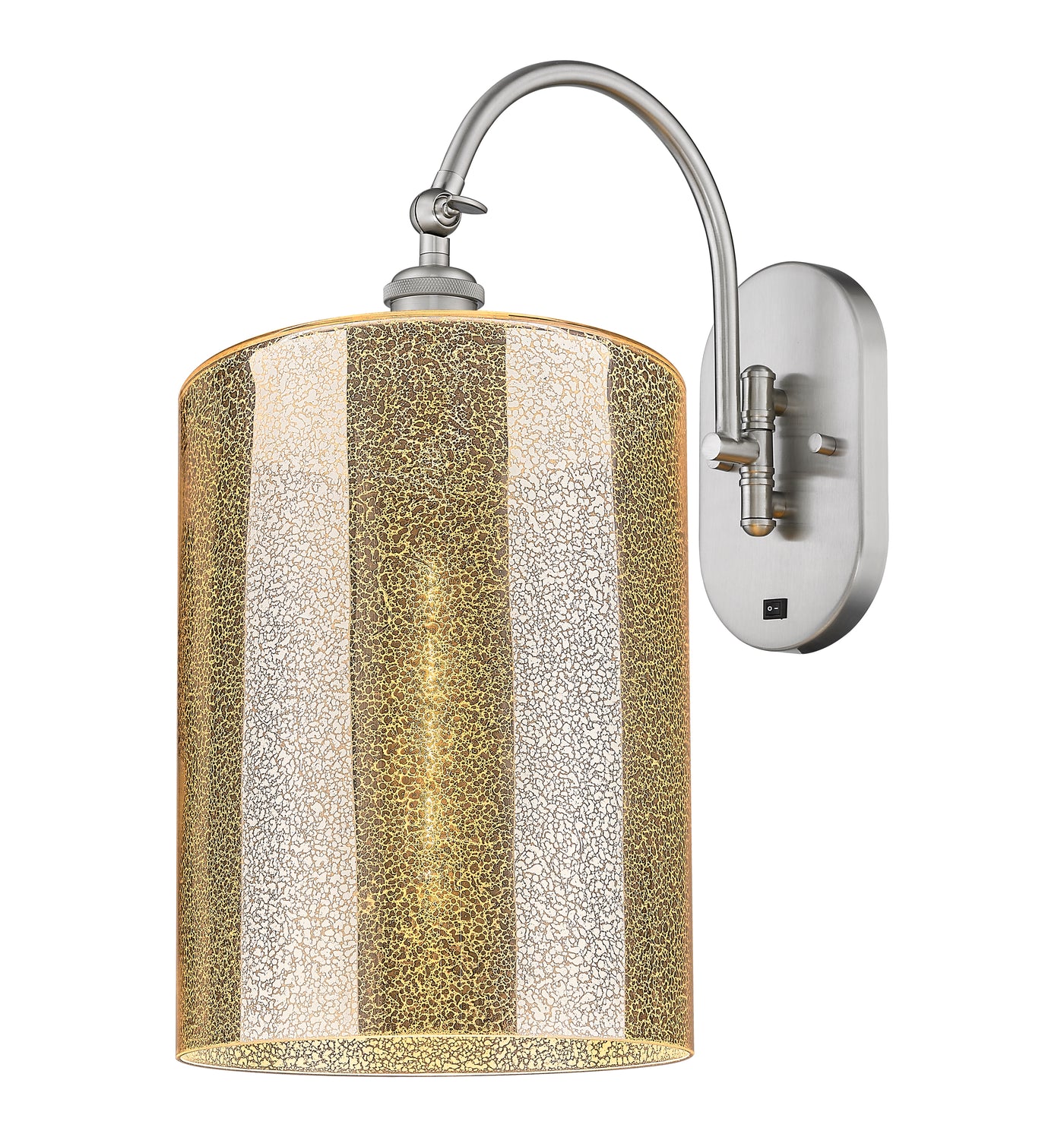Ballston Sconce 13 Inch Cast Brass Steel